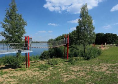 Bewegung - Parcours am Seeufer in Xanten