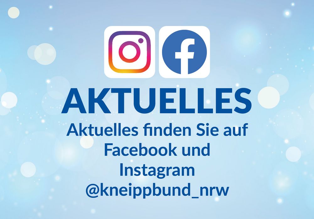 Grafik mit Logos von Facebook und Instagram